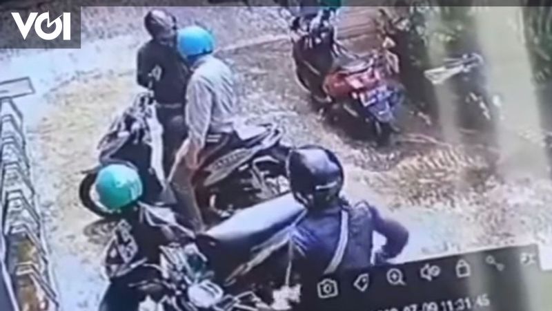 Sopir Ojol Ditodong Pistol Saat Antre Beli Makanan Di BSD, Motor Dibawa ...