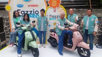 Yamaha Fazaniy Day événement, présentateur modifié à City Riding à Jakarta