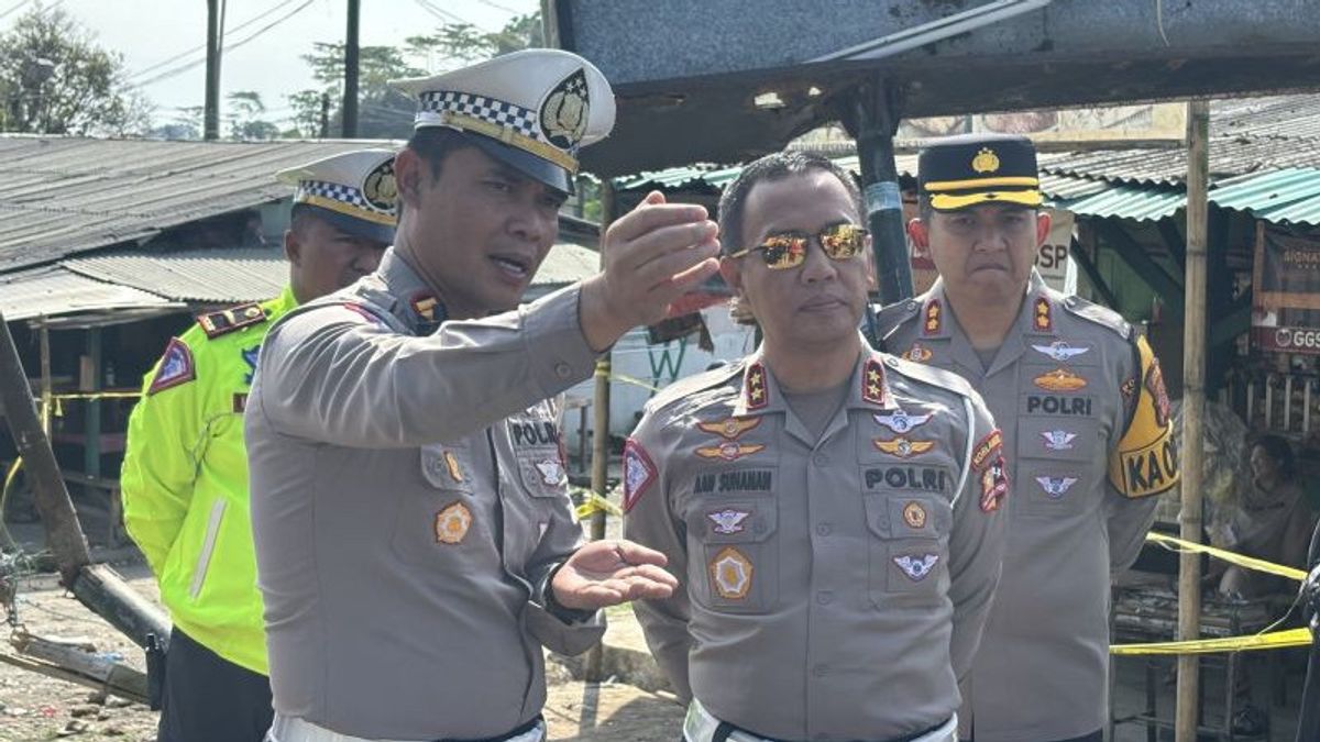 Temuan Polri di TKP kecelakaan Bus Terguling di Ciater: Tak Ada Jejak Rem