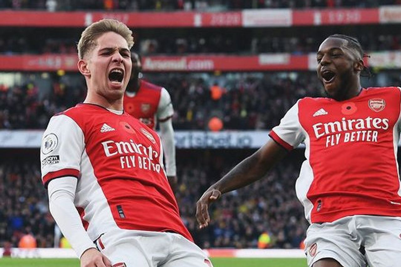 Arsenal Overtake MU In The Standings, Emile Smith-Rowe Shines When The  Gunners Beat Watford