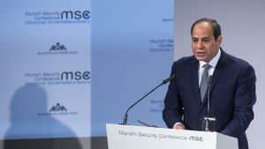 Le Président égyptien Al-Sisi souligne le besoin d'un cessez-le-feu à Gaza et d'une solution à deux États