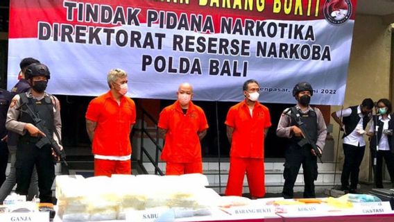 Sepanjang Januari-Juni 2022, 16 WNA di Bali Ditangkap karena Terlibat Kasus Narkoba 