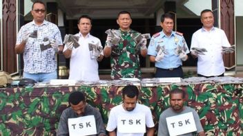 Ganja 5,4 Kg dari Papua Nugini Gagal Diselundupkan Lewat Trans Jayapura, 3 Pelaku Ditangkap 