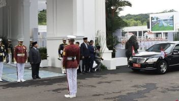 21 Dentuman Meriam Iringi Prabowo 在 Istana 迎接 秘鲁总统