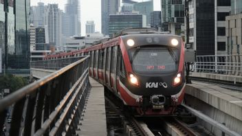 162.062 Orang Naik LRT Jabodebek Selama Libur Panjang Iduladha