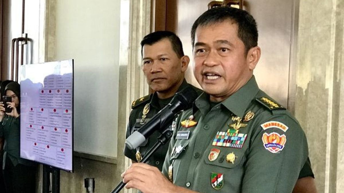KSAD Maruli建议Megawati报告是否有人民恐吓的TNI