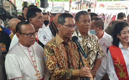 Keliling Gereja di Jakarta, PJ Gubernur Heru Budi: Kami Pastikan Ibadah Natal Berjalan Baik