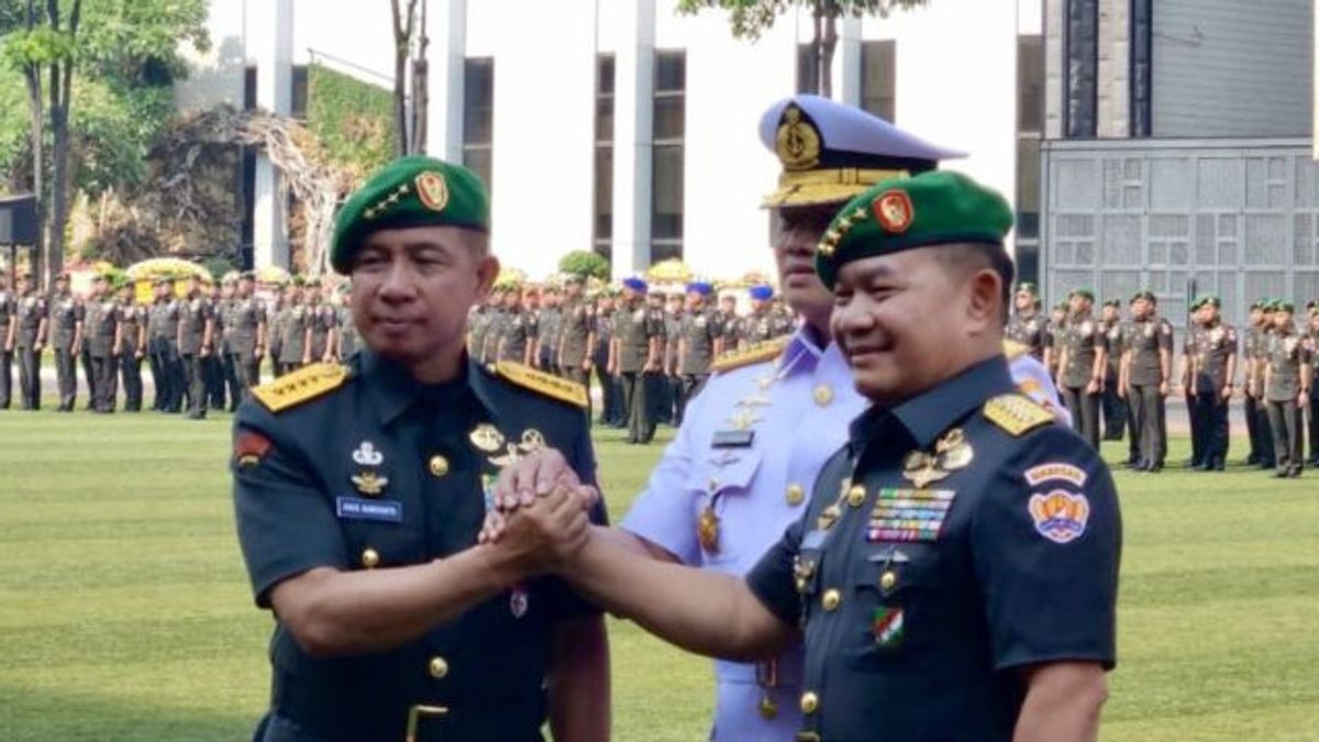 Resmi Jabat KSAD, Jenderal Agus Subiyanto Tegaskan Netralitas TNI AD di Pemilu 2024