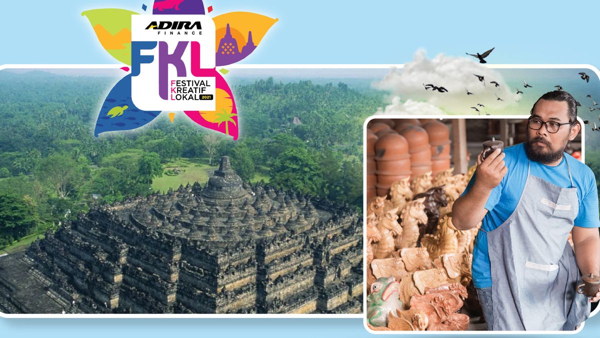 2021 Local Creative Festival Improves The Quality Of SMEs At Borobudur Temple To Compete Globally