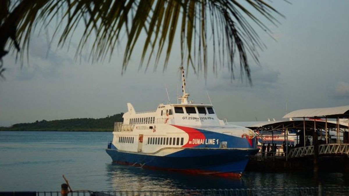 As An Alternative For North Sumatra And West Sumatra Travelers, Batam-Dumai Route Is The Most Populous At Sekupang Feri Port