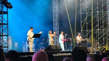 Indra Lesmana et Eva Celia présentent une fête et une énième fête au Festival de Jazz de Prambanan 2024