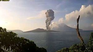 Gunung Anak Krakatau Erupsi Lagi Sabtu Pagi, Status Siaga Level III