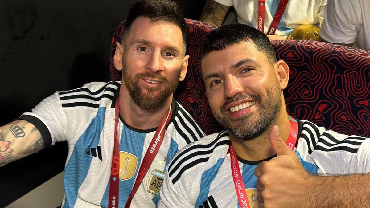 Thank You Messi, Aguero Wins A Bet Of IDR 129.2 Million