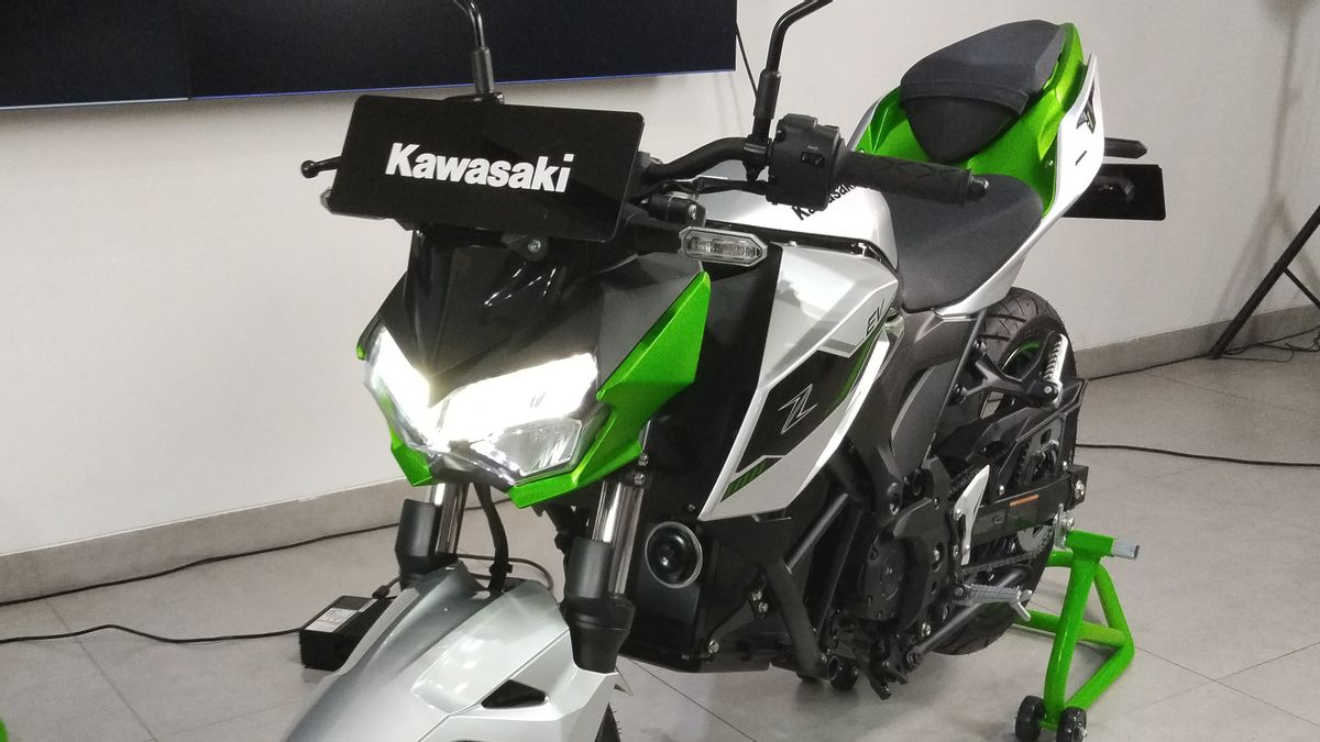 Mengaspal di Indonesia, Lebih Dekat dengan Kawasaki Z e-1 Seharga Rp146 Jutaan