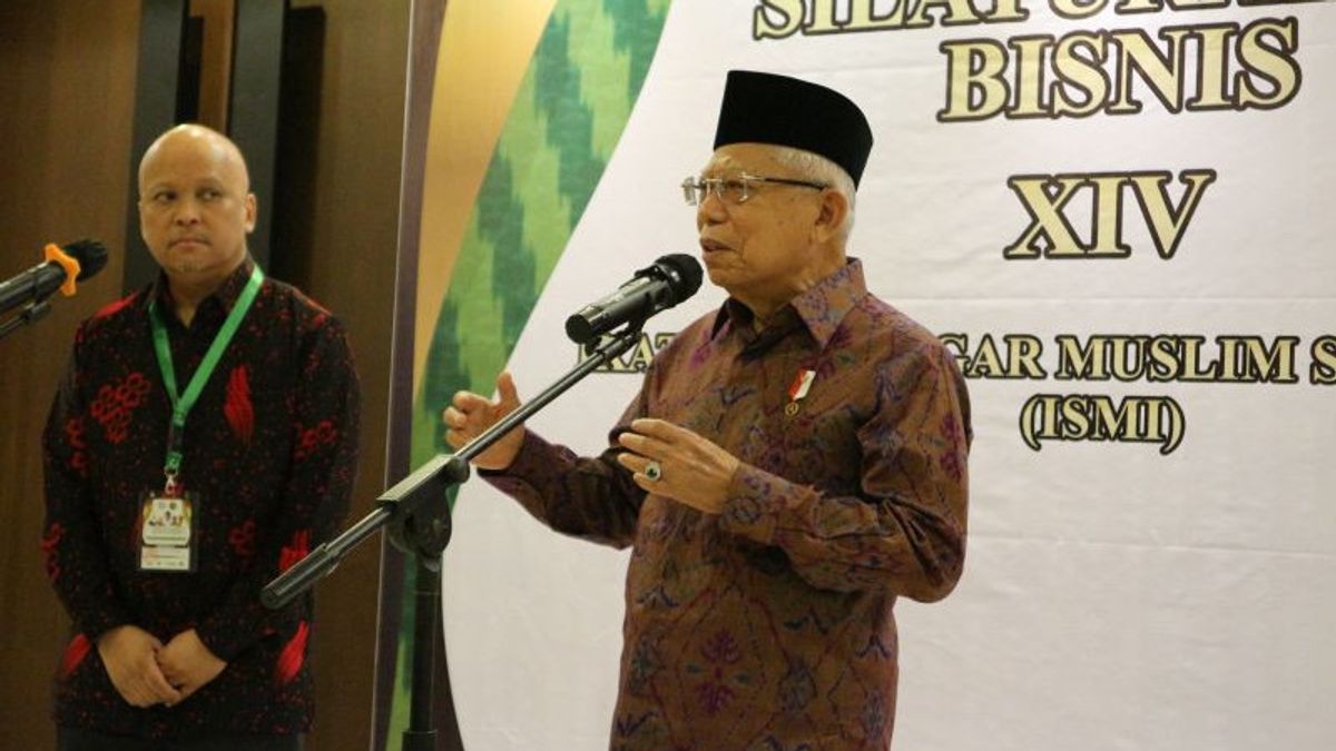 Vice President Ma'ruf Ages Muslim Traders To Be Honest Entrepreneurs