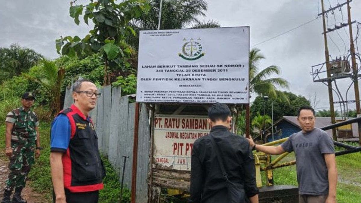 Lokasi Tambang Batu Bara di Kabupaten Bengkulu Tengah Disita Kejati Terkait Kasus Korupsi
