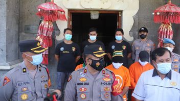 警方在巴厘岛布勒伦逮捕3名非法伐木罪犯
