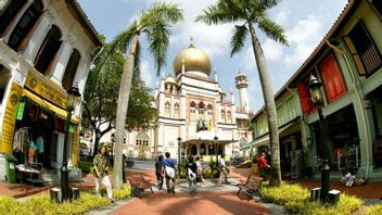 シンガポールの足跡はインドネシアの学者を賞賛