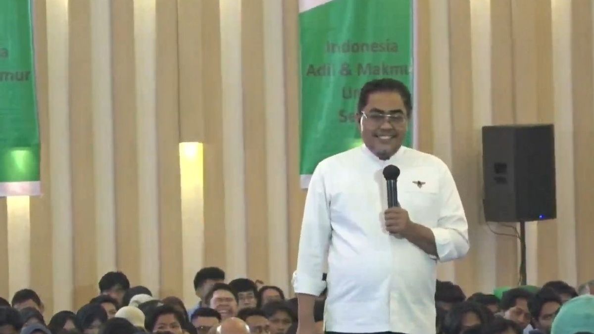 PKB During Anies' Campaign In Jambi: Find The President Never Stroke And Not Emotional