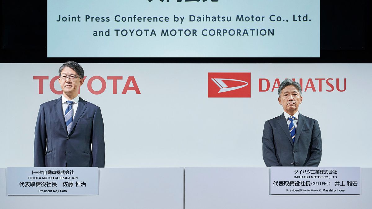 L’amélioration des dirigeants de Daihatsu en tant que pas de Toyota après le scandale d’essai de collision