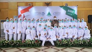 Menaker Lepas Keberangkatan 150 Perawat Profesional ke Arab Saudi