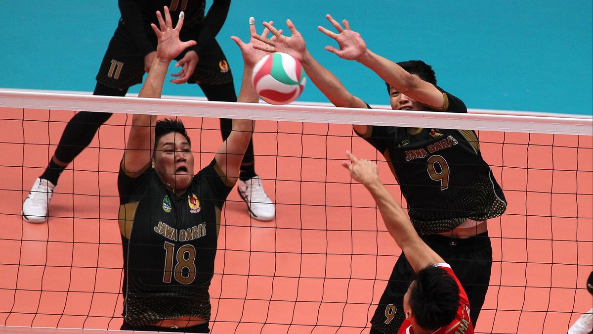 West Java Men's Volleyball Team Determined To Make History At PON Papua