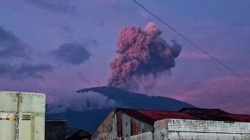 ronyme : Cet éruption du matin, BNPB : le mont Marapi Sumbar reste alerte