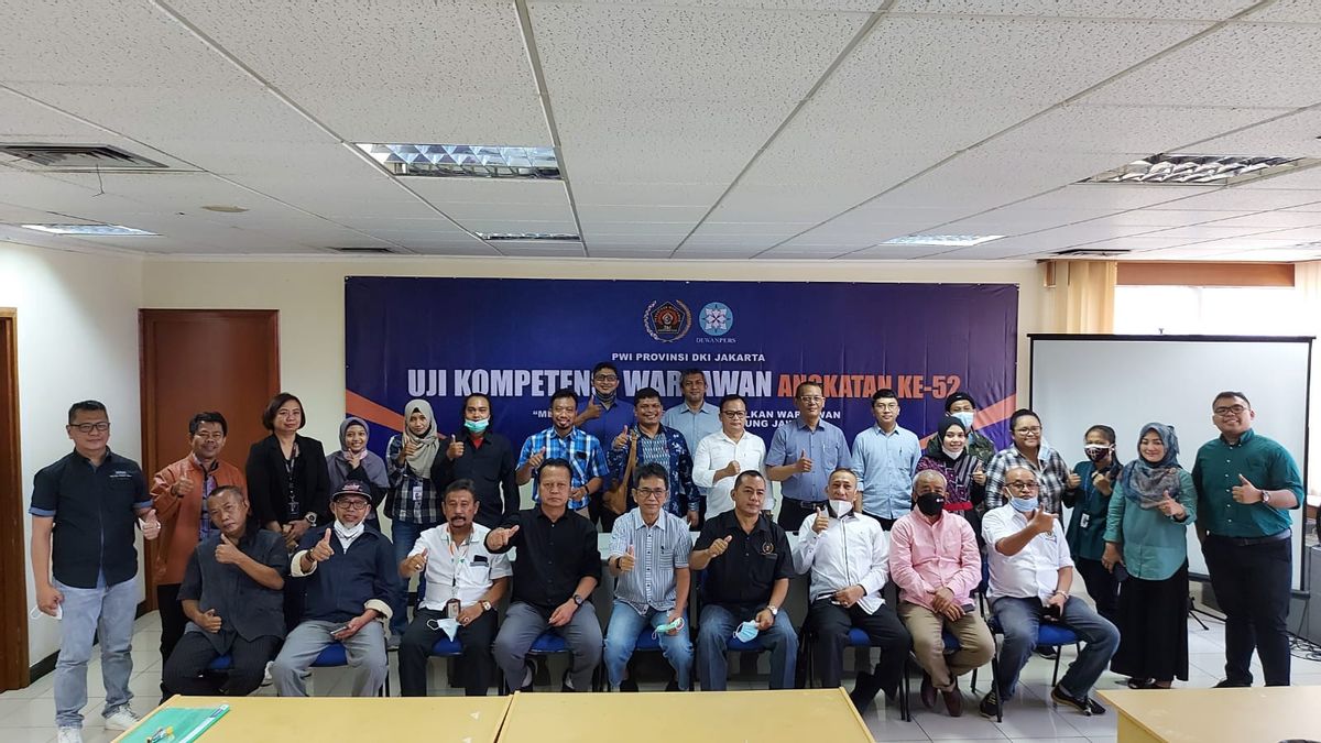 第 52 届 Ukw 成功， Pwi Jaya 增加了 17 名称职的记者