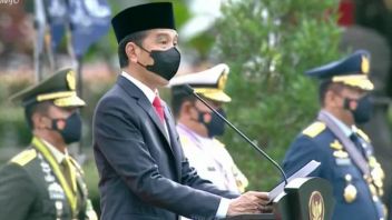 HUT ke-77 TNI, Jokowi Sapa Prajurit di 4 Pos Perbatasan: Kalau Belanja di Mana?