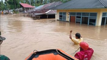فيضان غرب سومطرة، وزارة الصحة تنشر مراكز الصحة المتنقلة