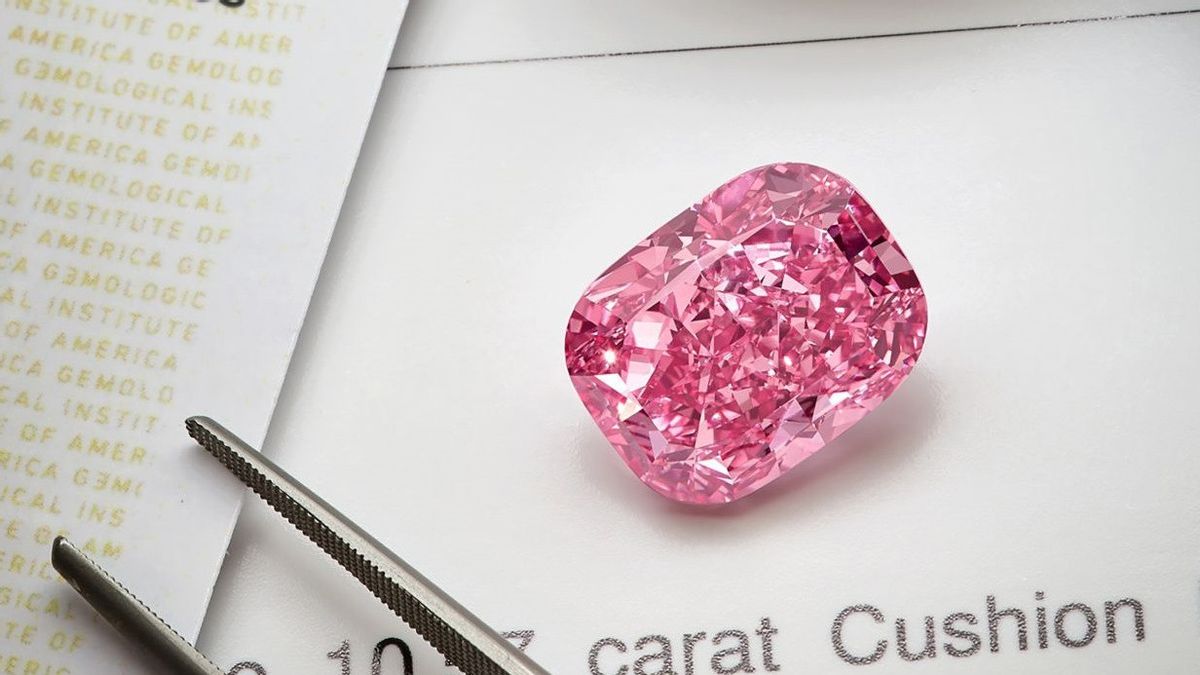 Rare Diamond The Eternal Pink Will Be Auctioned Next Week, Estimated To Sell IDR 521 Billion