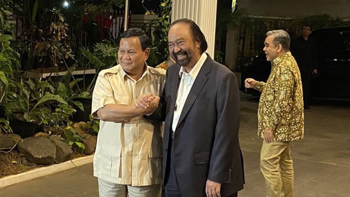 NasDem: Surya Paloh Doesn't Look For A Position When Meeting Prabowo=