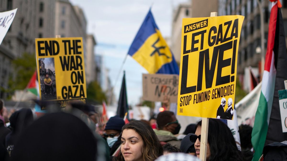 Demo Pro Palestina di London Buntut Israel Bantai Pengungsian di Rafah, 3 Polisi Terluka, 40 Orang Ditangkap 