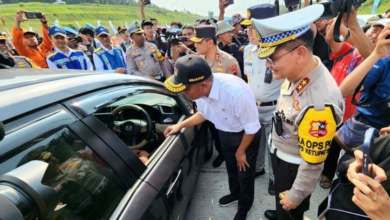 Starting Monday Afternoon, Starting From Kalikangkung To Cikampek Toll Gate, One-way Is Implemented