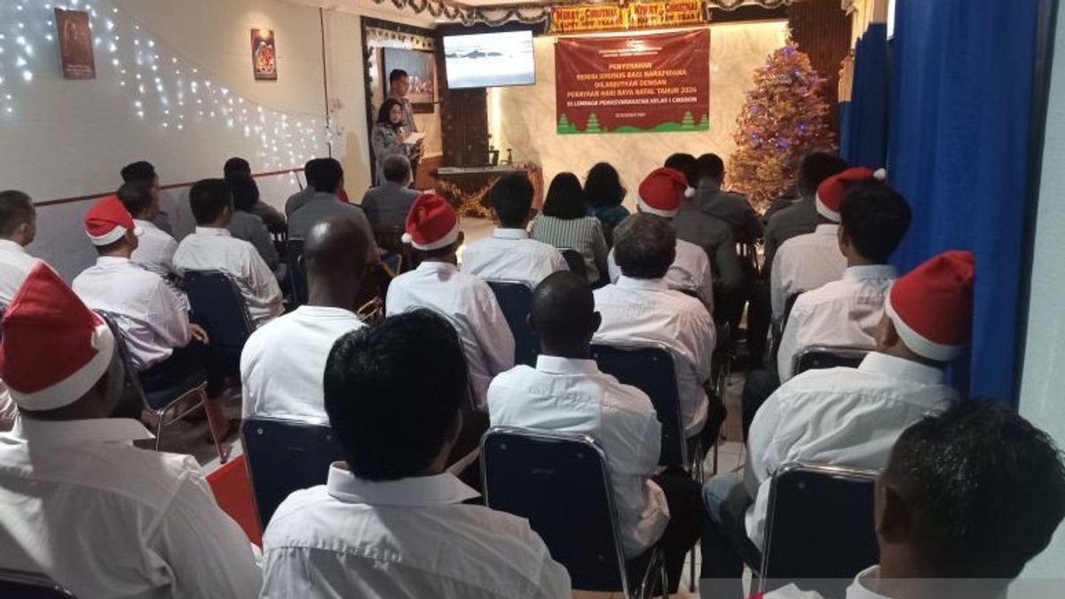 Christmas, Dozens Of Prisoners In Cirebon Prison Receive Special Remission