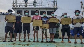 ミャンマーの船員が台湾のテランターであるインドネシアからの8人の乗組員を交代させる