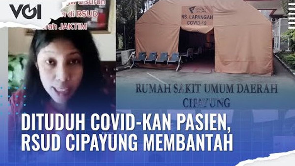 VIDEO: Patient Accused Of COVID-19, This Is What Cipayung Hospital Said