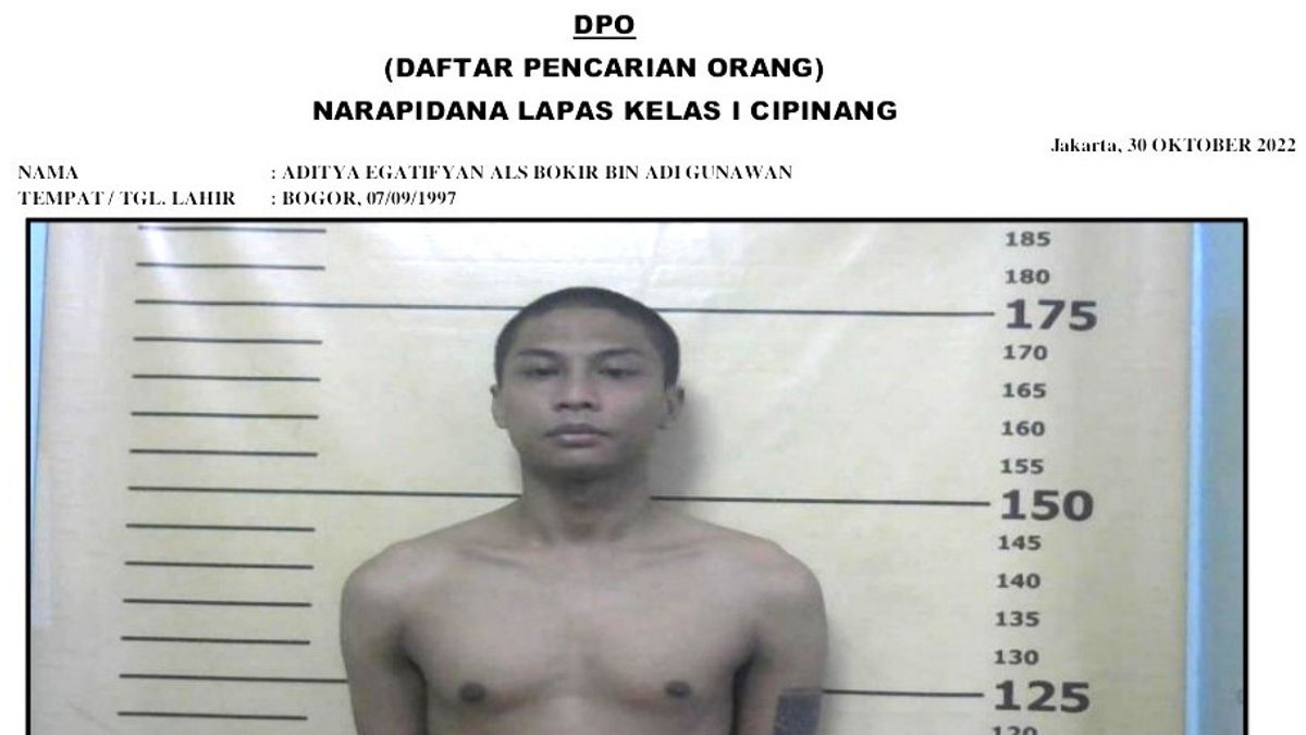 Usai Salat Magrib Napi Narkoba Kabur dari Lapas Cipinang