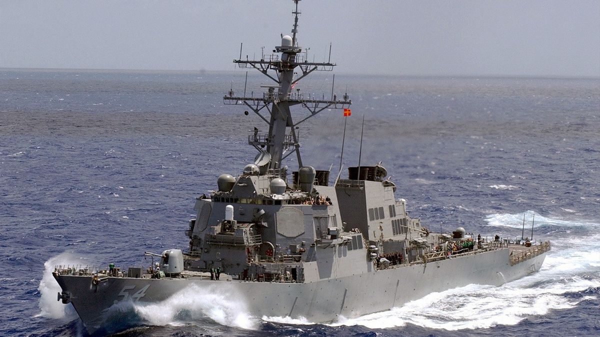  Ketegangan China-Taiwan Meningkat, Kapal Perusak Rudal Amerika Serikat Hadir di Taiwan 