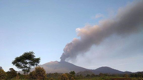 Warga Diminta Tidak Beraktivitas di Radius 3 Km dari Puncak Gunung Raung