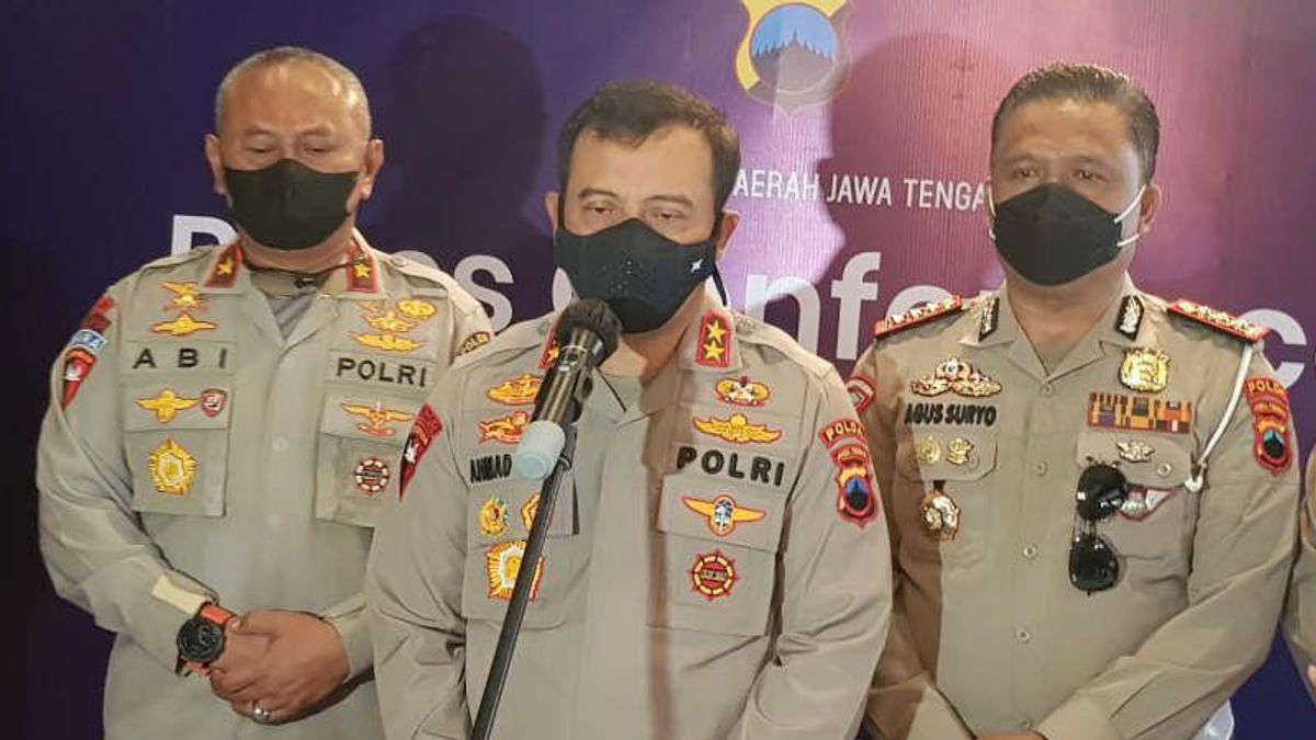 Le Chef De La Police De Java Central, Irjen Ahmad Luthfi: Il N’y A Pas Besoin De Fêtes Ou De Feux D’artifice Pendant Les Vacances De Fin D’année