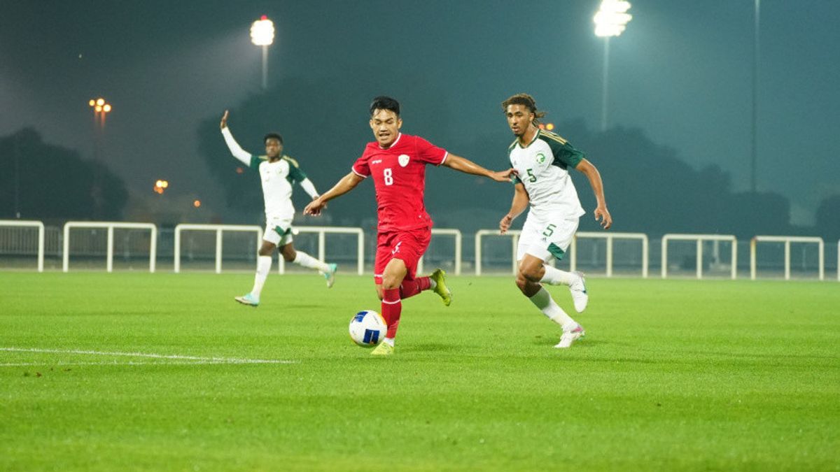 Uji Coba Indonesia U-23 vs Arab Saudi: Garuda Muda Takluk 1-3