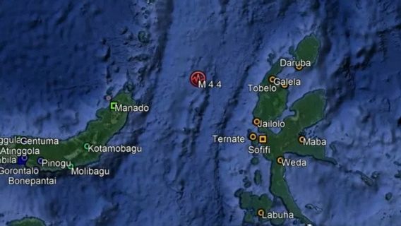 Séisme De Magnitude 5,7 Se Produit Dans Halmahera Ouest, La Météorologie, La Climatologie Et La Géophysique Agence Exhorte Le Public à être Alerte