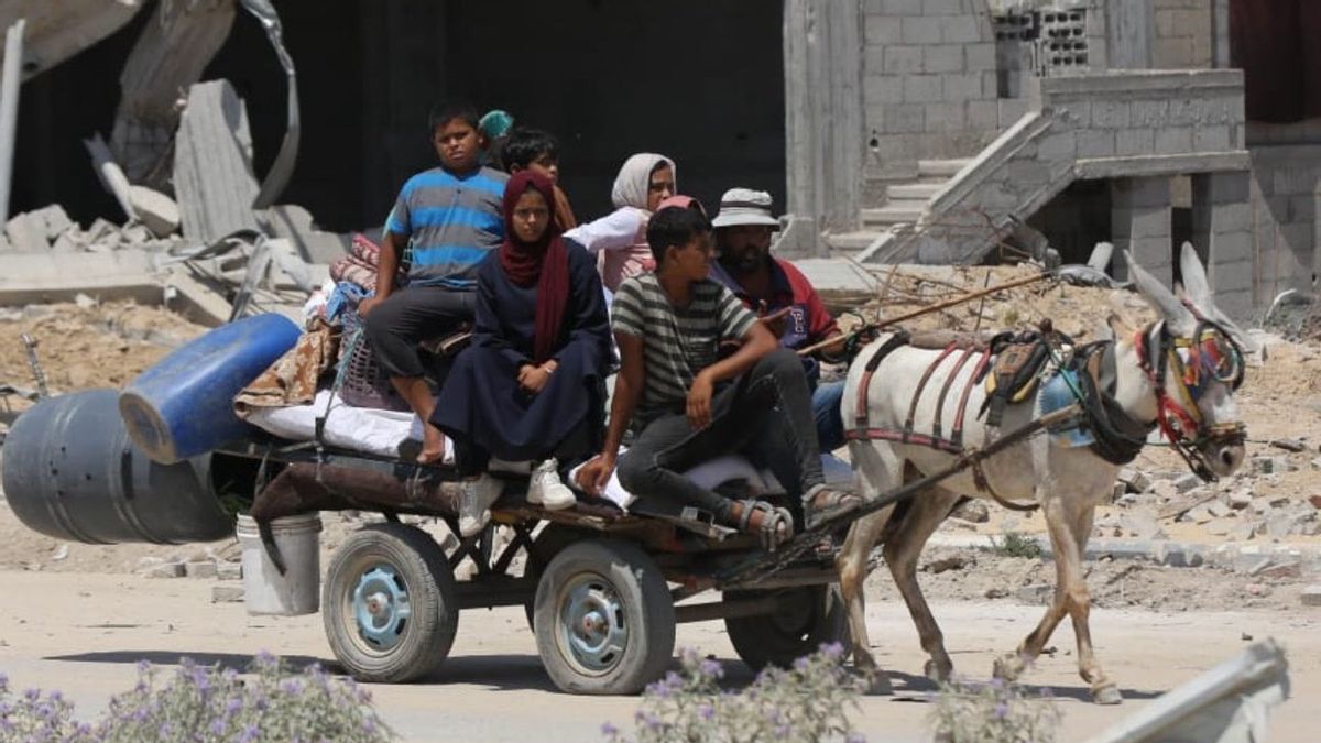 PBB Sebut Lebih dari 796 Ribu Warga Palestina Mengungsi di Gaza Sejak Maret Akibat Serangan Israel