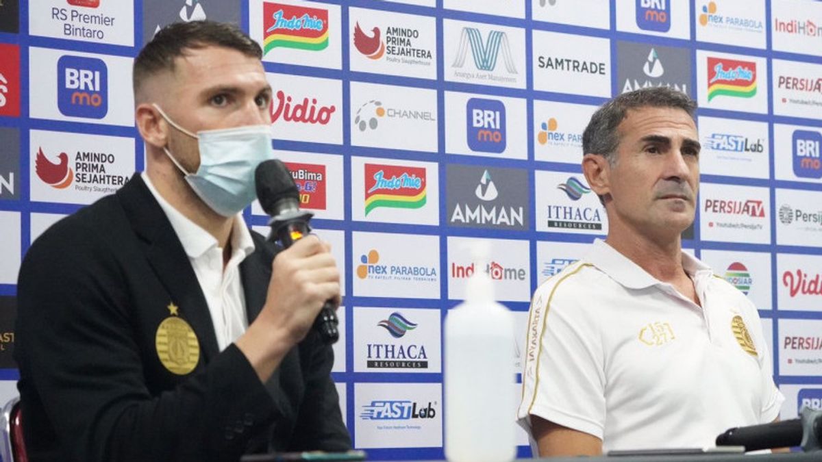 Mentions Persija's Class Team Does Not Deserve A Draw After Winning 2 Goals, Alessio: This Is A Strange Game, I'm Disappointed