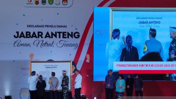 Jabar Anteng Dideklarasikan Agar Tahun Politik Tetap Aman-Damai