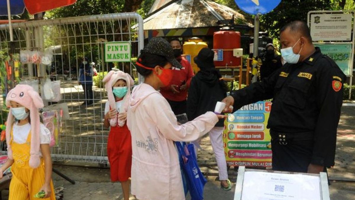 Sejumlah Taman di Surabaya Ditutup untuk Antisipasi Omicron, Ini Dia Daftarnya