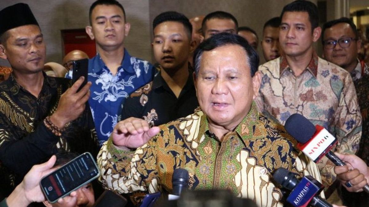 Prabowo Subianto 和 Erick Thohir 计划在PAN成立25周年之际 Berpidato