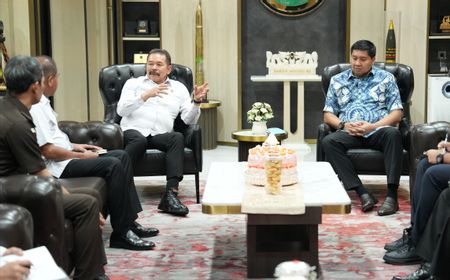 Jaksa Agung Bertemu Menteri Maruarar Sirait, Bahas Program 5 Juta Rumah dan Tanah Negara