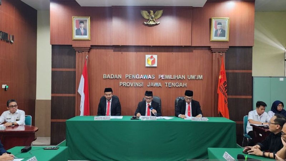 Complained By The AMIN National Team, Bawaslu Decides That The Central Java KPU Will Not Violate Election Rules